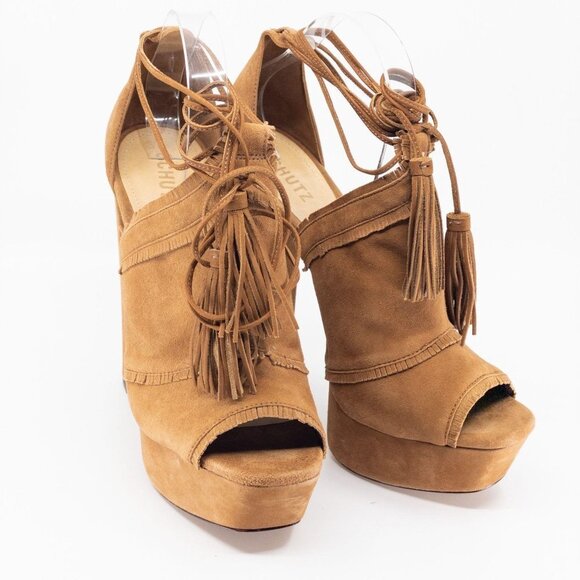 SCHUTZ Rysca Platform Heels - Picture 3 of 9